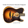 Handcrafted Solid Wood Pickguard for Fender Acoustasonic Telecaster