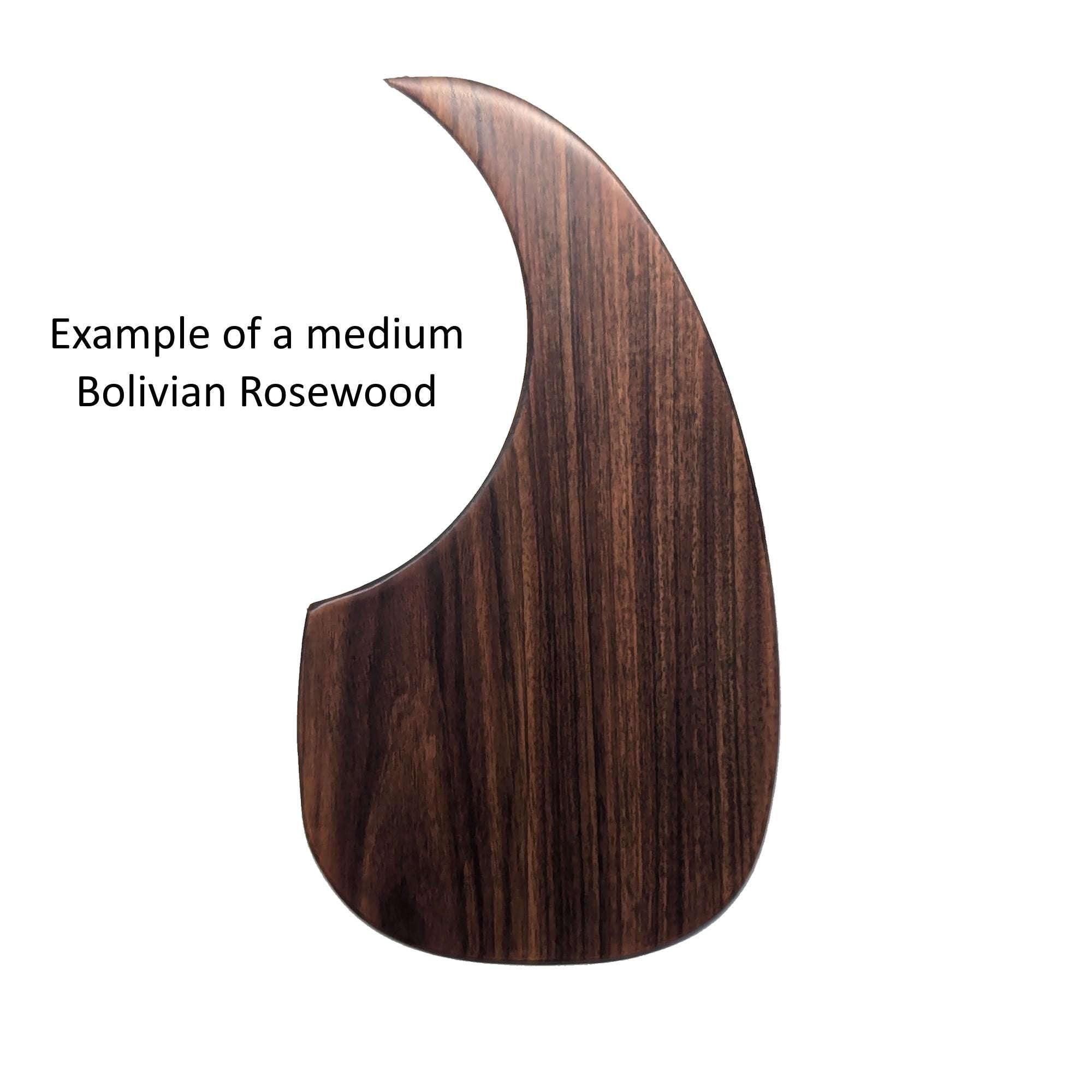 Fits Martin D15M Guitar Pickguard | Rosewood, Mahogany, or Koa | Free Mount System