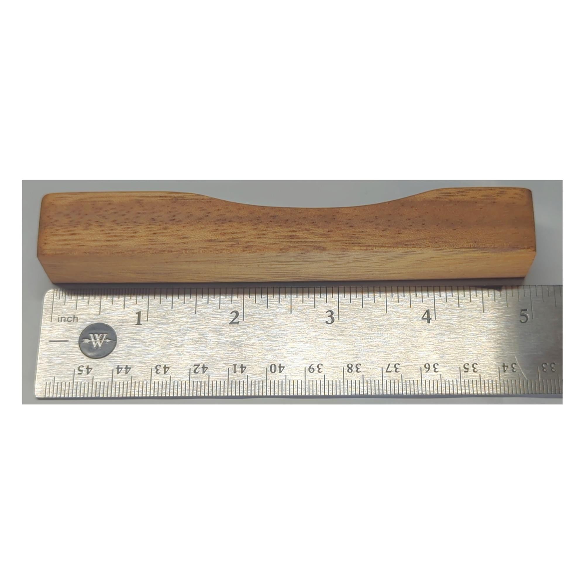 Bass Guitar Thumb Rest Extra Long with Comfort Divot | Soft Curved Edges