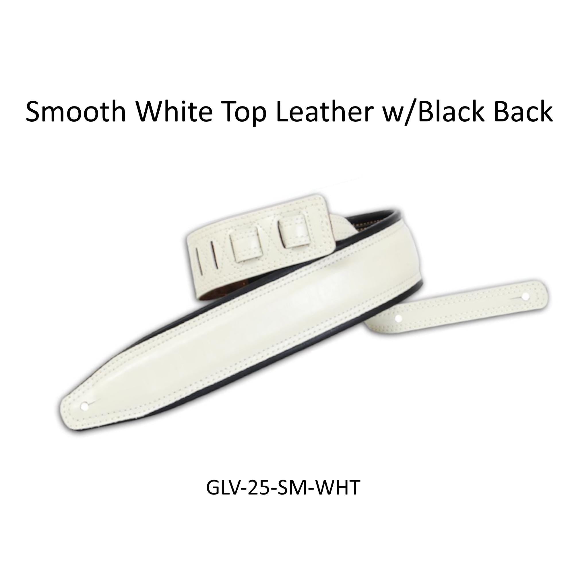 Leather Guitar Strap Soft, Full-Grain, Padded, Pebbled or Smooth, Comfortable & Durable, Musician Accessories