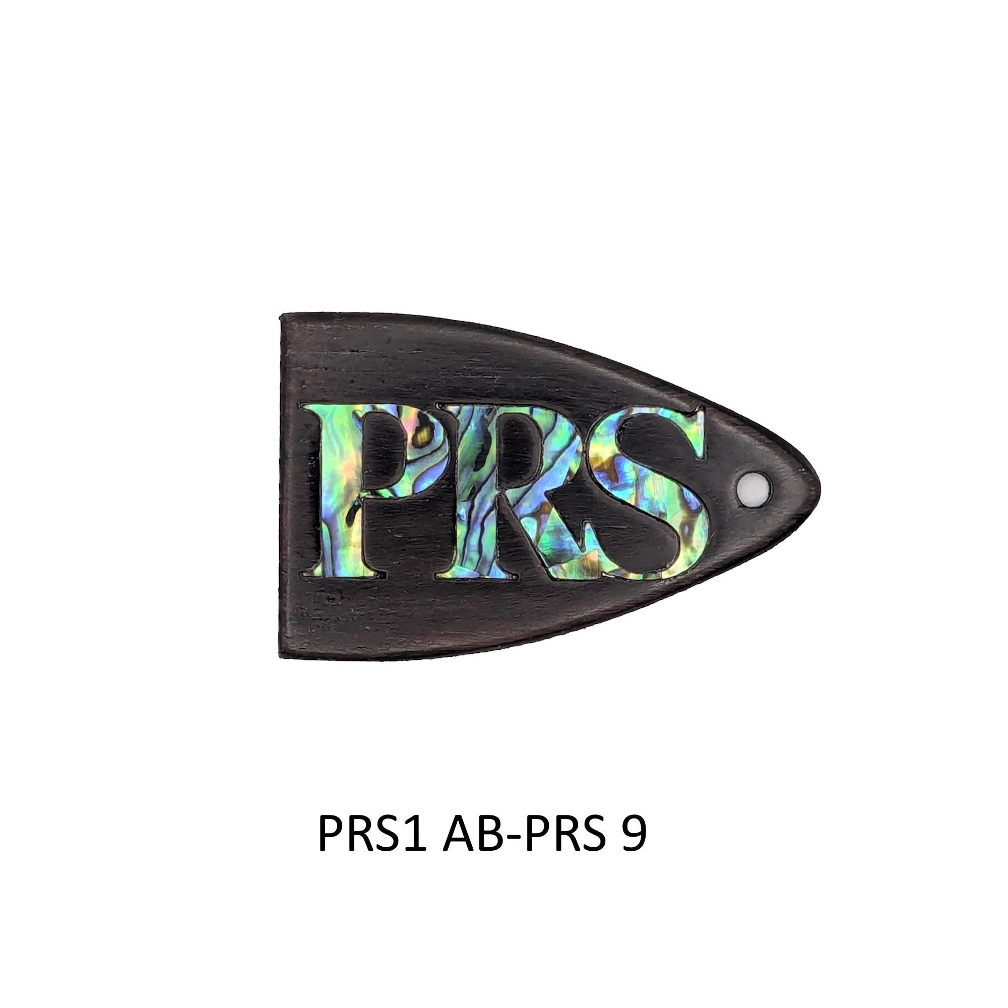 PRS Guitar Truss Rod Cover with White Mother of Pearl or Colorful Abalone Inlay