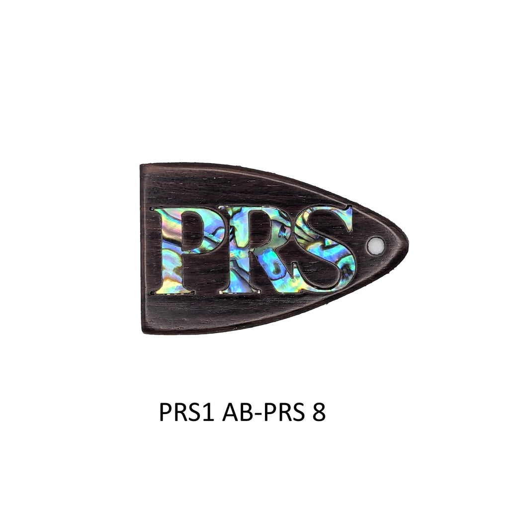 PRS Guitar Truss Rod Cover with White Mother of Pearl or Colorful Abalone Inlay