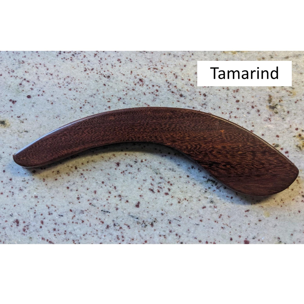 Lefthand Slim Natural Wood Acoustic Guitar Armrest, Handmade Soft Curve Ergonomic Rest