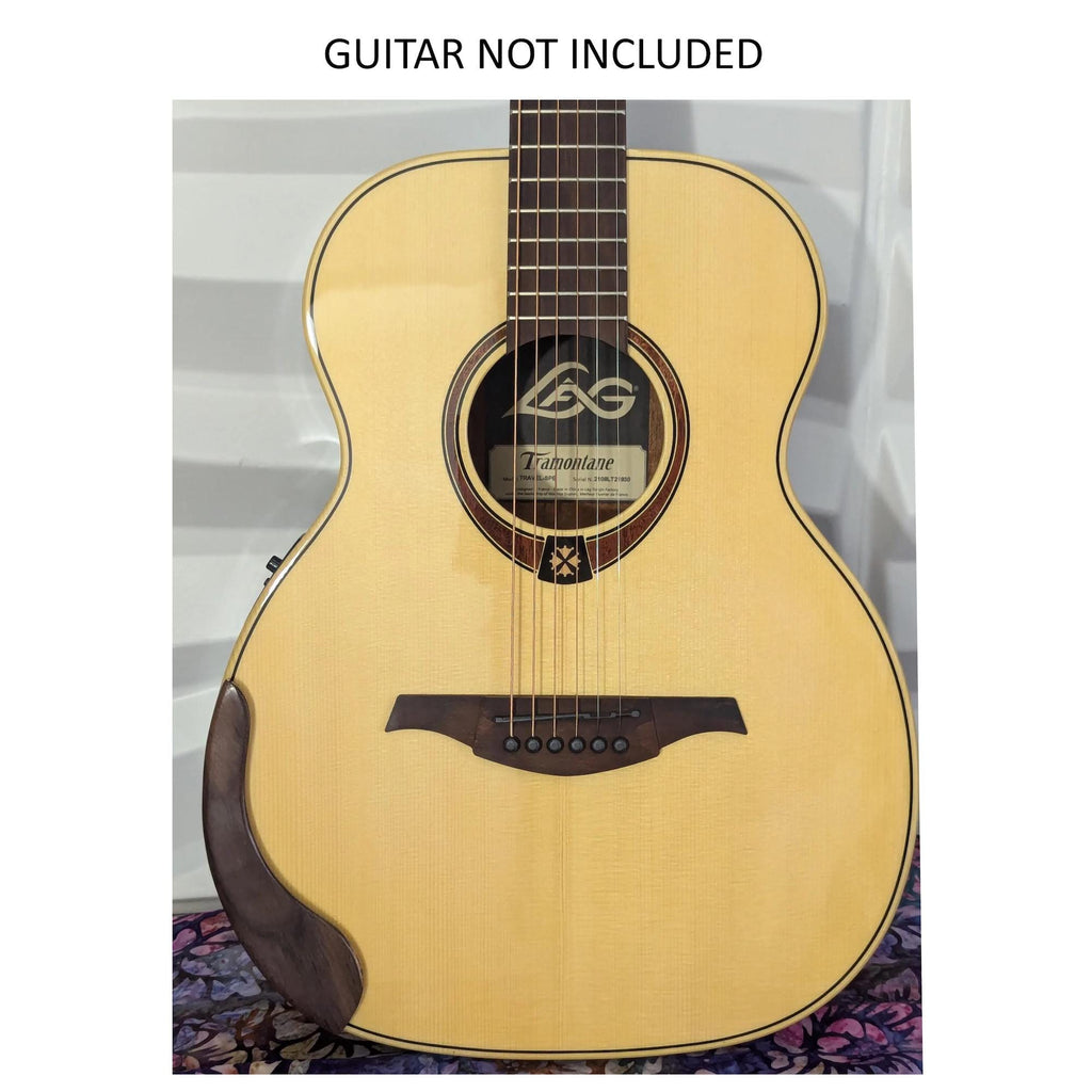 Guitar Armrests for Travel-Sized & Taylor GS Mini Handcrafted Woods with Custom Curve