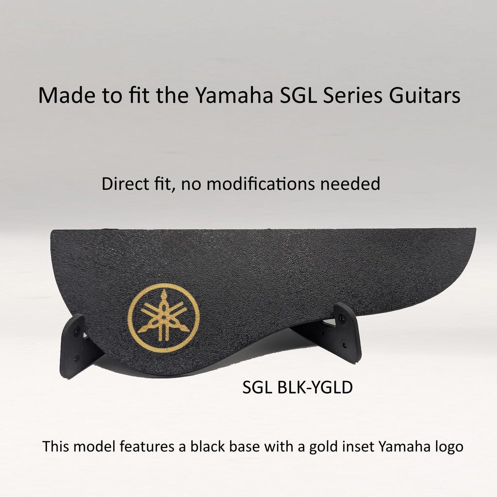 Yamaha Silent Guitar Pickguard | Black with Gold Logo