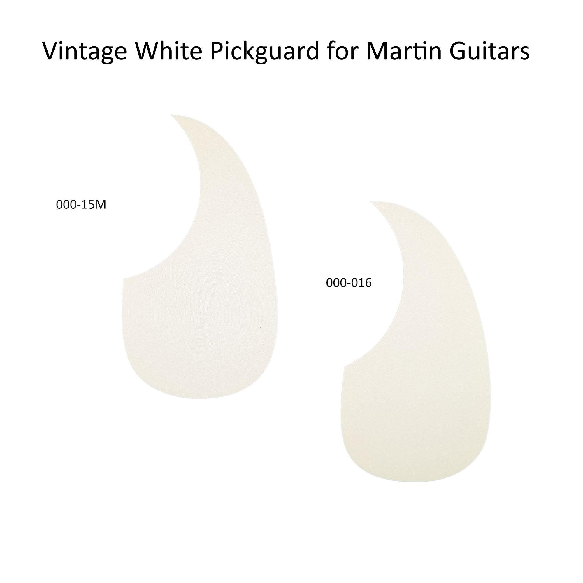 Vintage Cream Pickguard Fits Martin 000-15M/000-16 StreetMaster Guitar Replacement Parts Accessories
