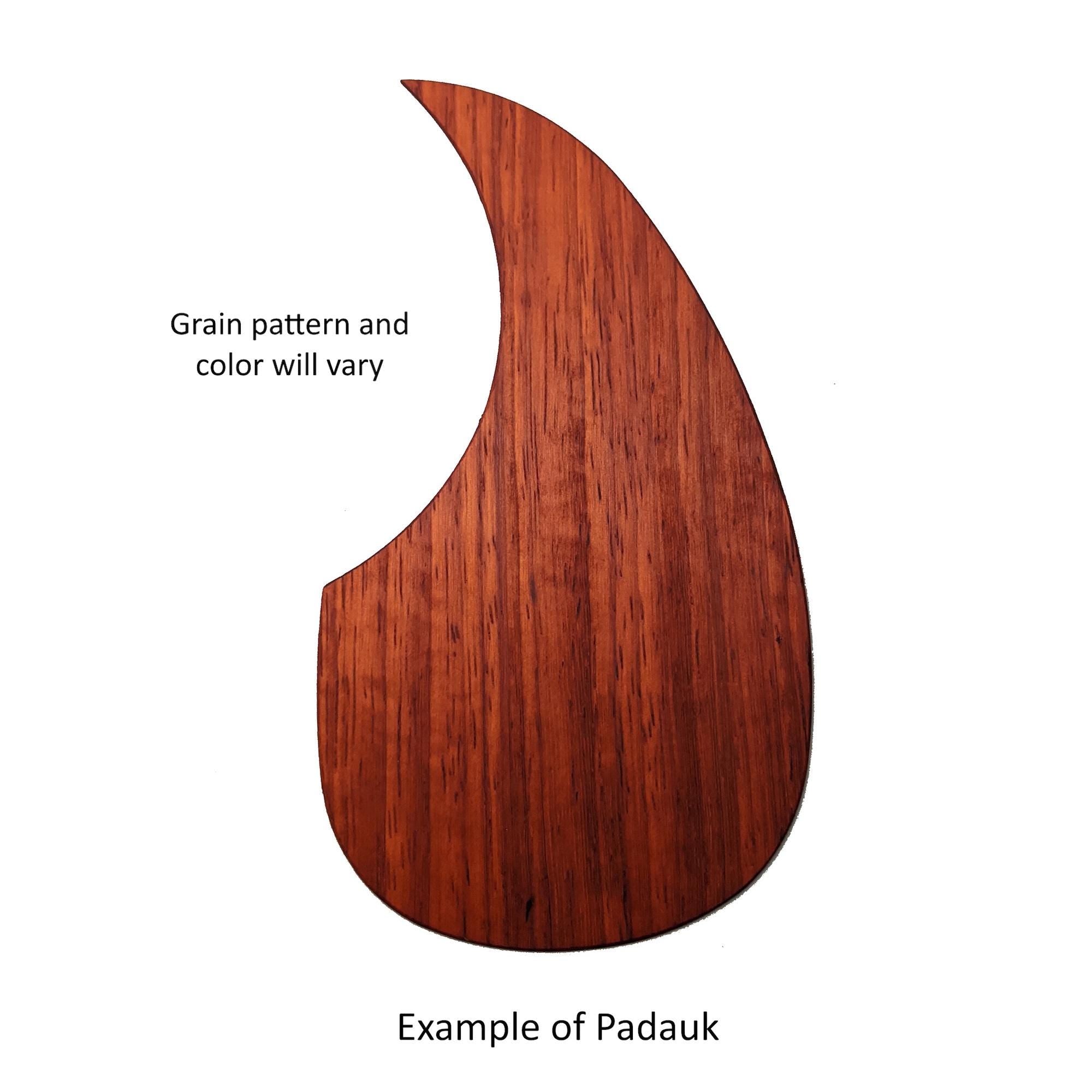 Wood Pickguard Fits Martin 000-15M StreetMaster Guitar Pickguard | Rosewood Mahogany Handcrafted Replacement Parts & Accessories