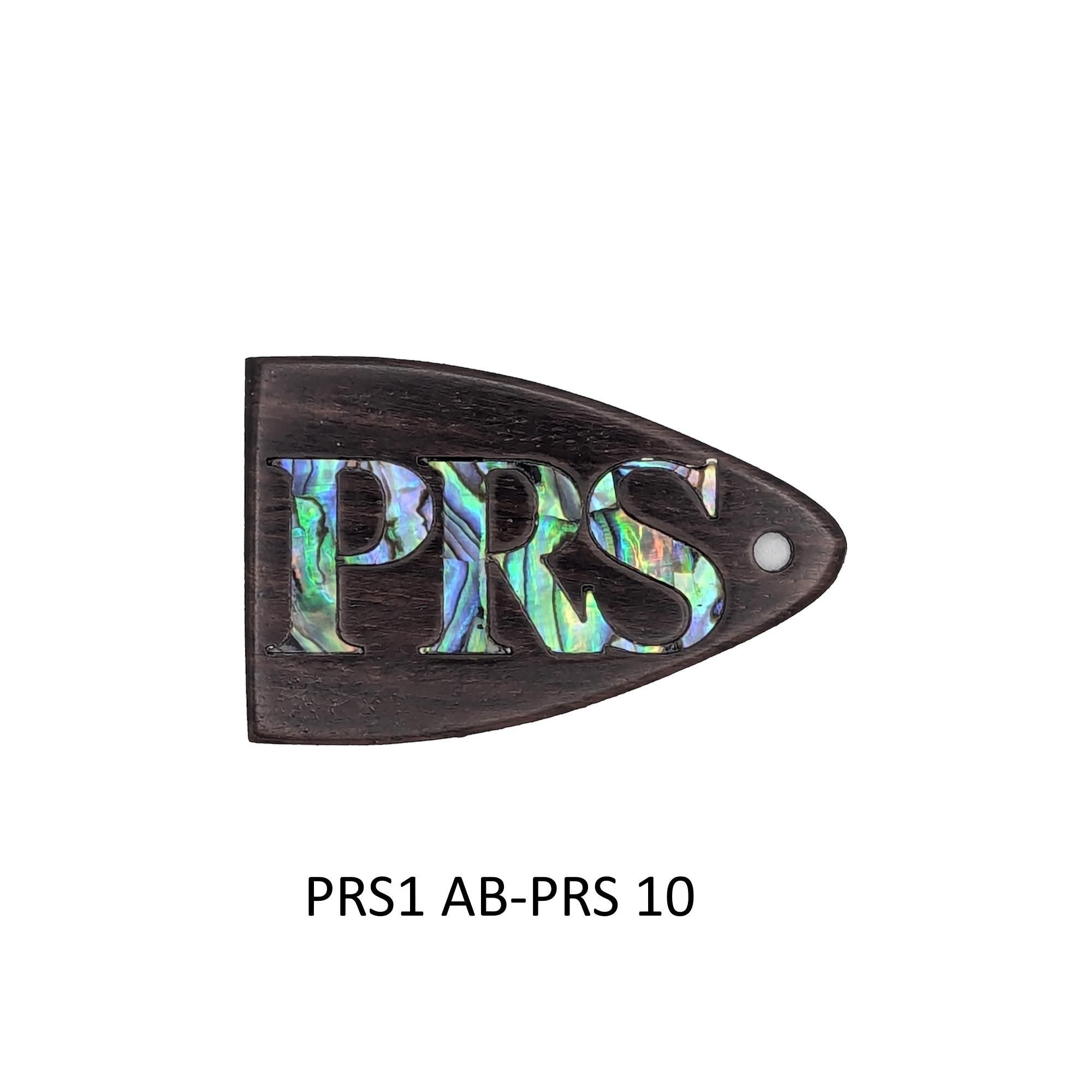 PRS Guitar Truss Rod Cover with White Mother of Pearl or Colorful Abalone Inlay