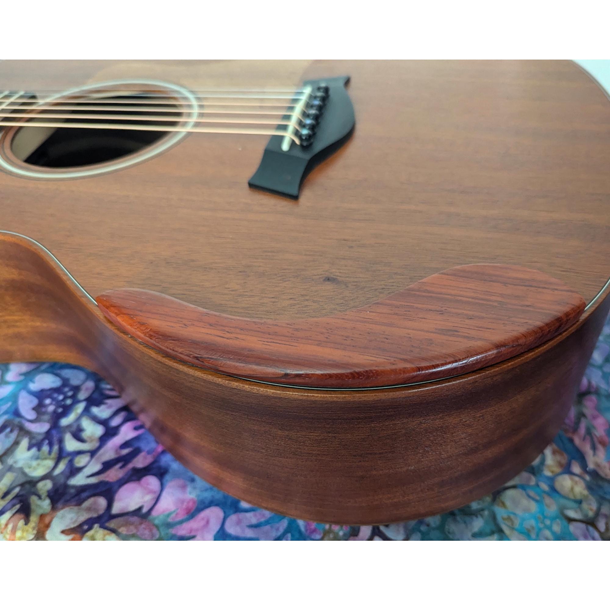 Guitar Armrests for Travel-Sized & Taylor GS Mini Handcrafted Woods with Custom Curve