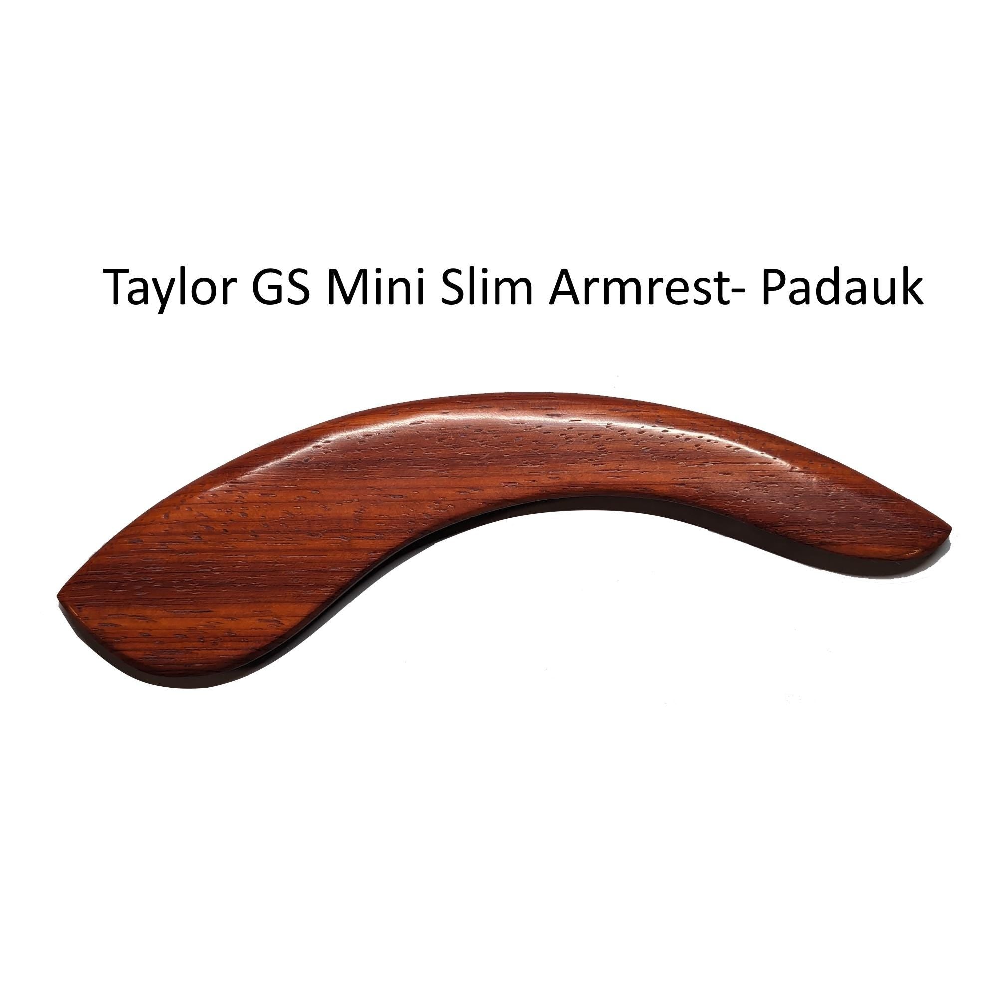 Guitar Armrests for Travel-Sized & Taylor GS Mini Handcrafted Woods with Custom Curve
