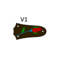 Truss Rod Cover Fits Taylor | Rose Inlay Color of Choice | Handcrafted Guitar Parts Accessories