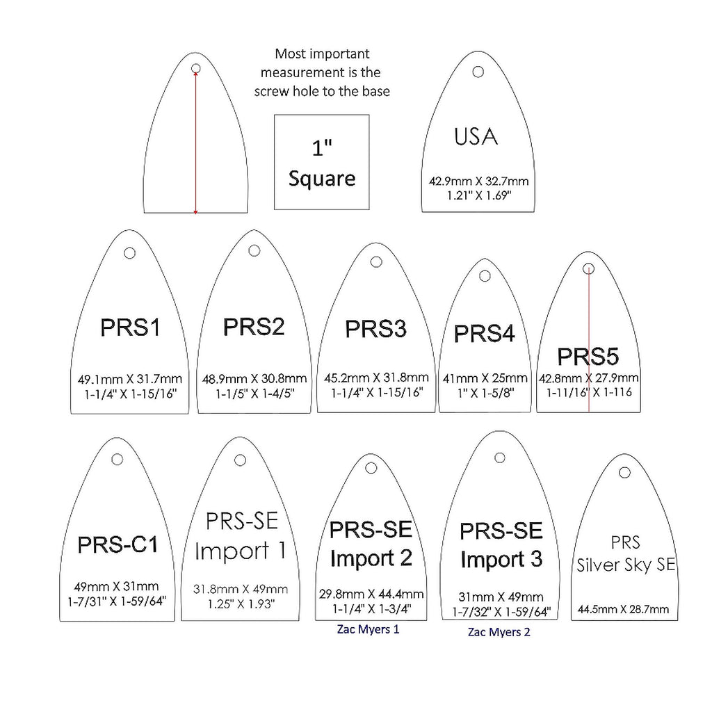 PRS Guitar Truss Rod Cover | Mother of Pearl Eagle Inlay Replacement Guitar Part