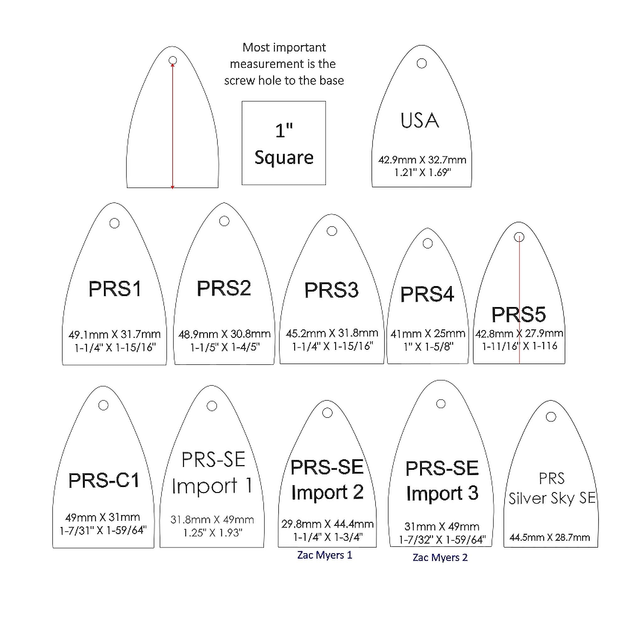 PRS Guitar Truss Rod Cover | Mother of Pearl Eagle Inlay Replacement Guitar Part