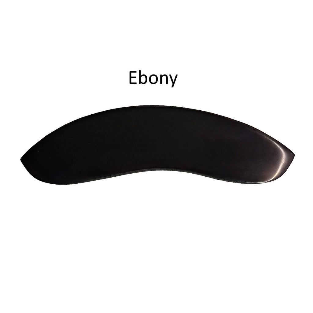 Handcrafted Guitar Armrest: Rosewood, Ebony, Mahogany - Comfortable Curved Edge