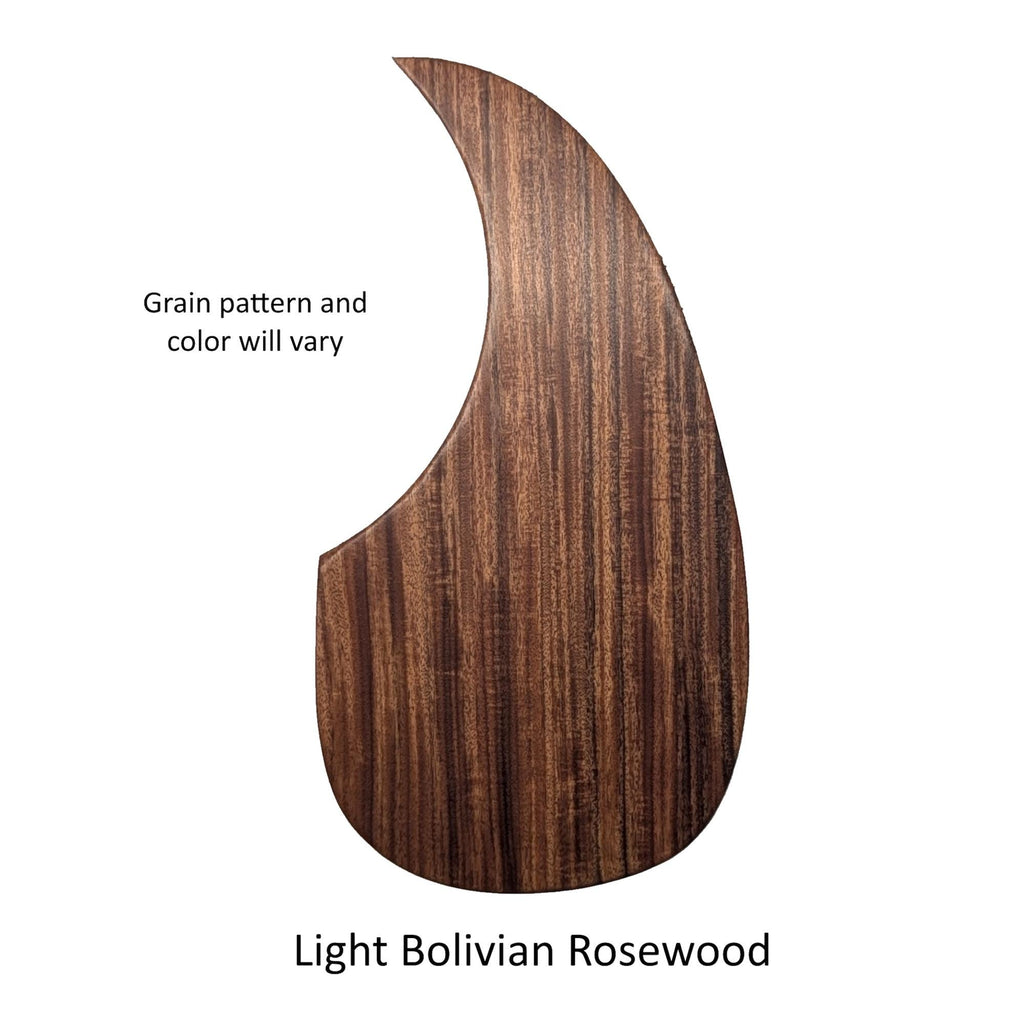 Fits Martin D15M Guitar Pickguard | Rosewood, Mahogany, or Koa | Free Mount System