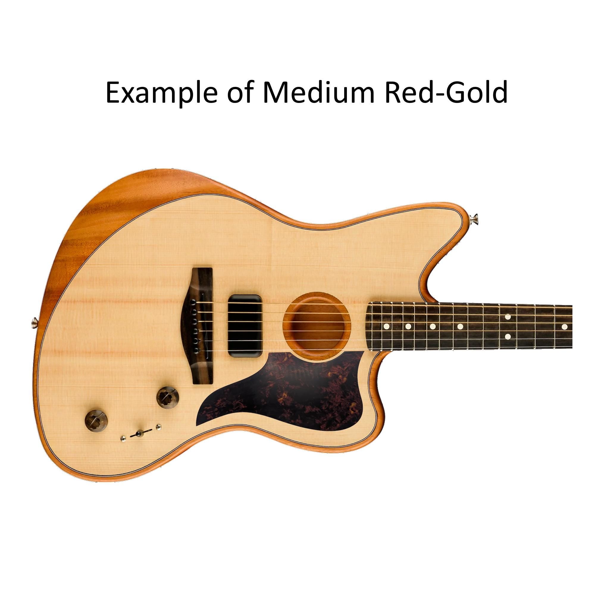 Acoustasonic Jazzmaster Pickguard | Solid Wood, Carbon Fiber or Plastic | Custom Guitar Part