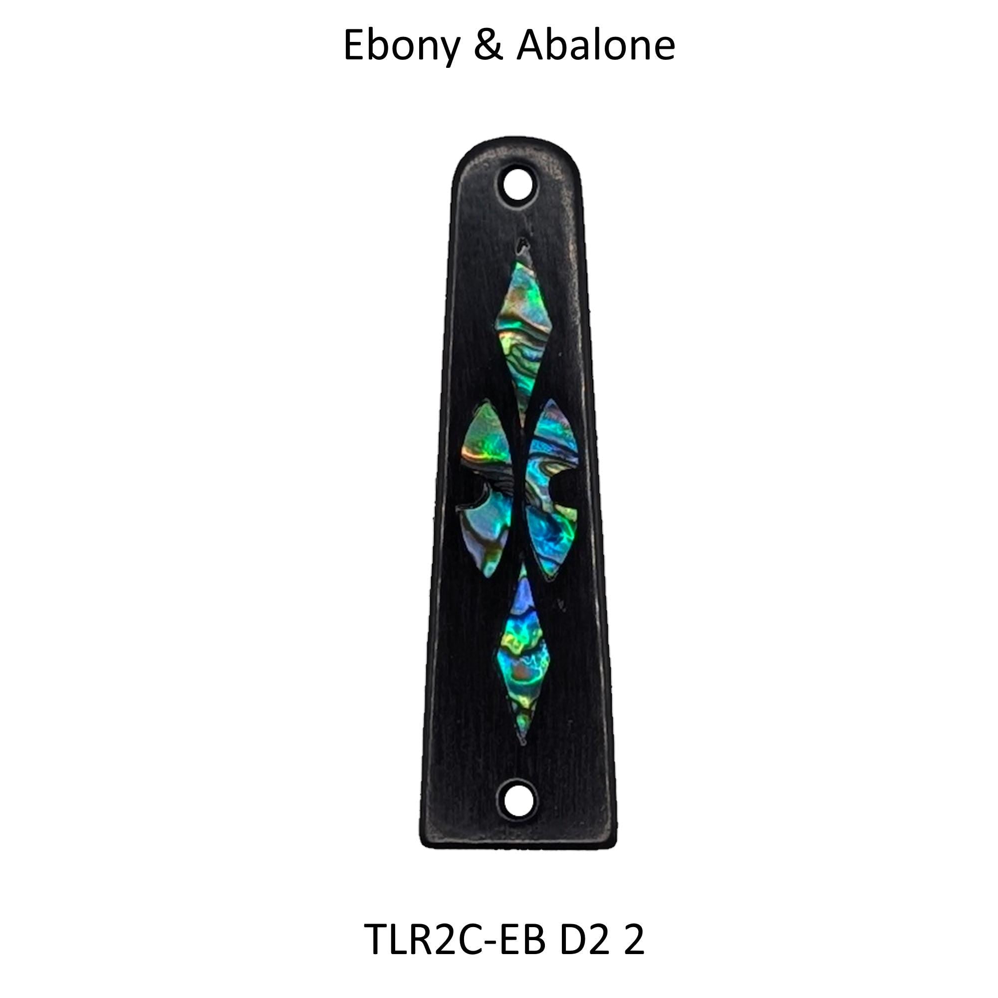 Slim Truss Rod Covers for Taylor Nylon Classical Guitars Ebony Koa Rosewood