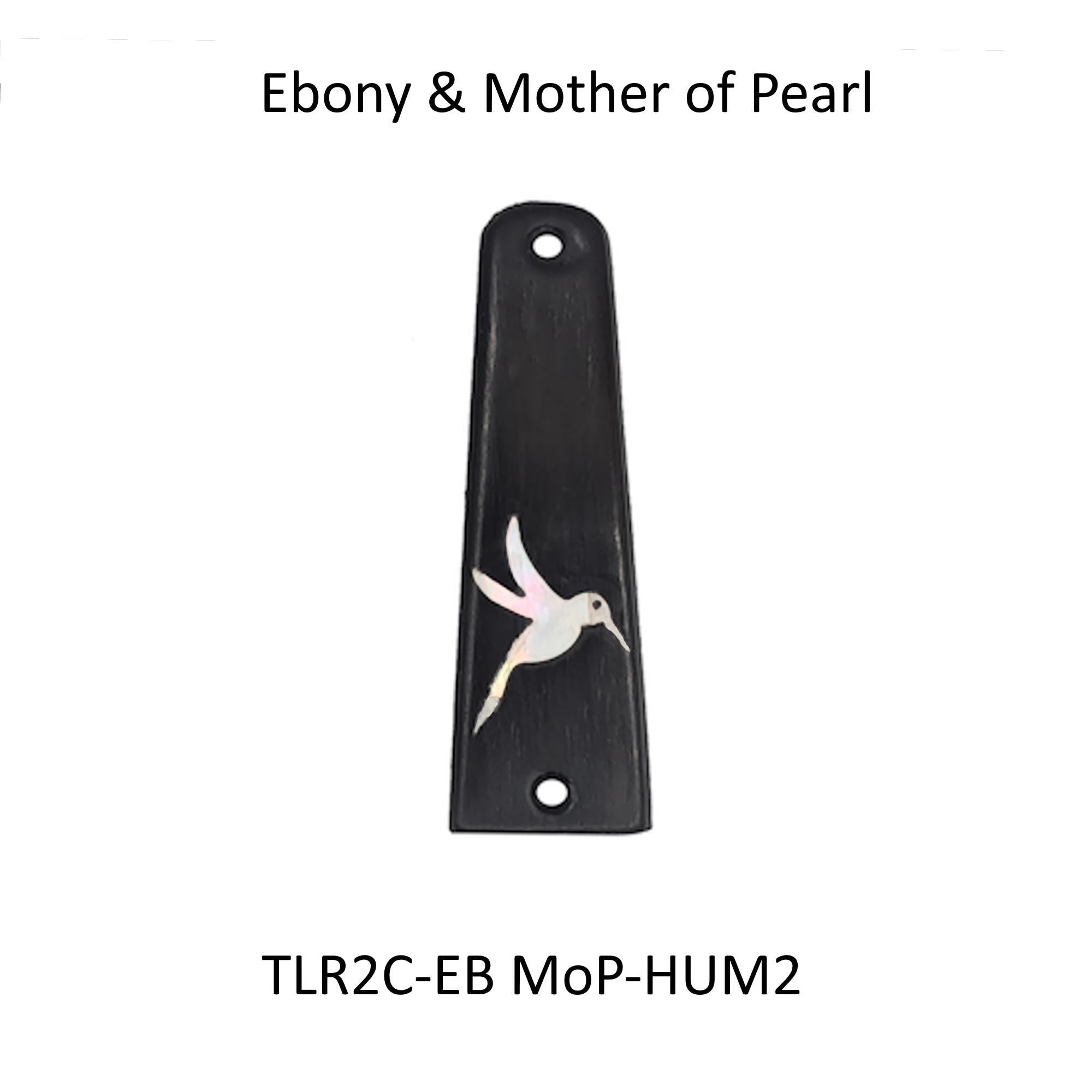 Slim Truss Rod Covers for Taylor Nylon Classical Guitars Ebony Koa Rosewood