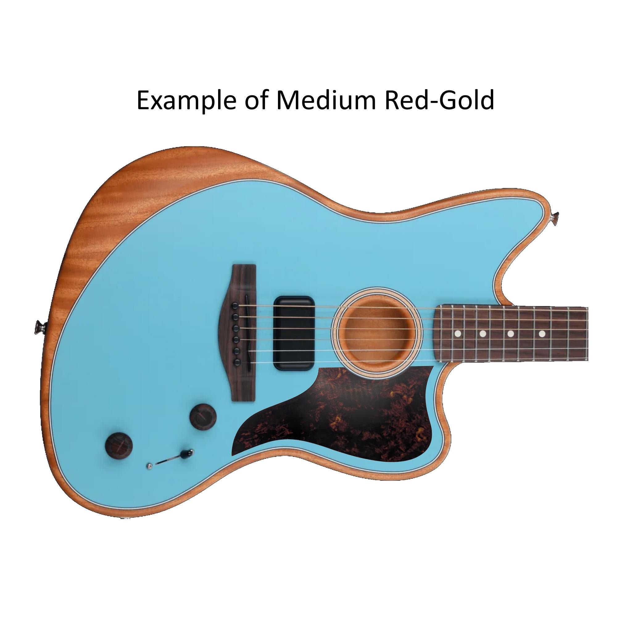 Acoustasonic Jazzmaster Pickguard | Solid Wood, Carbon Fiber or Plastic | Custom Guitar Part