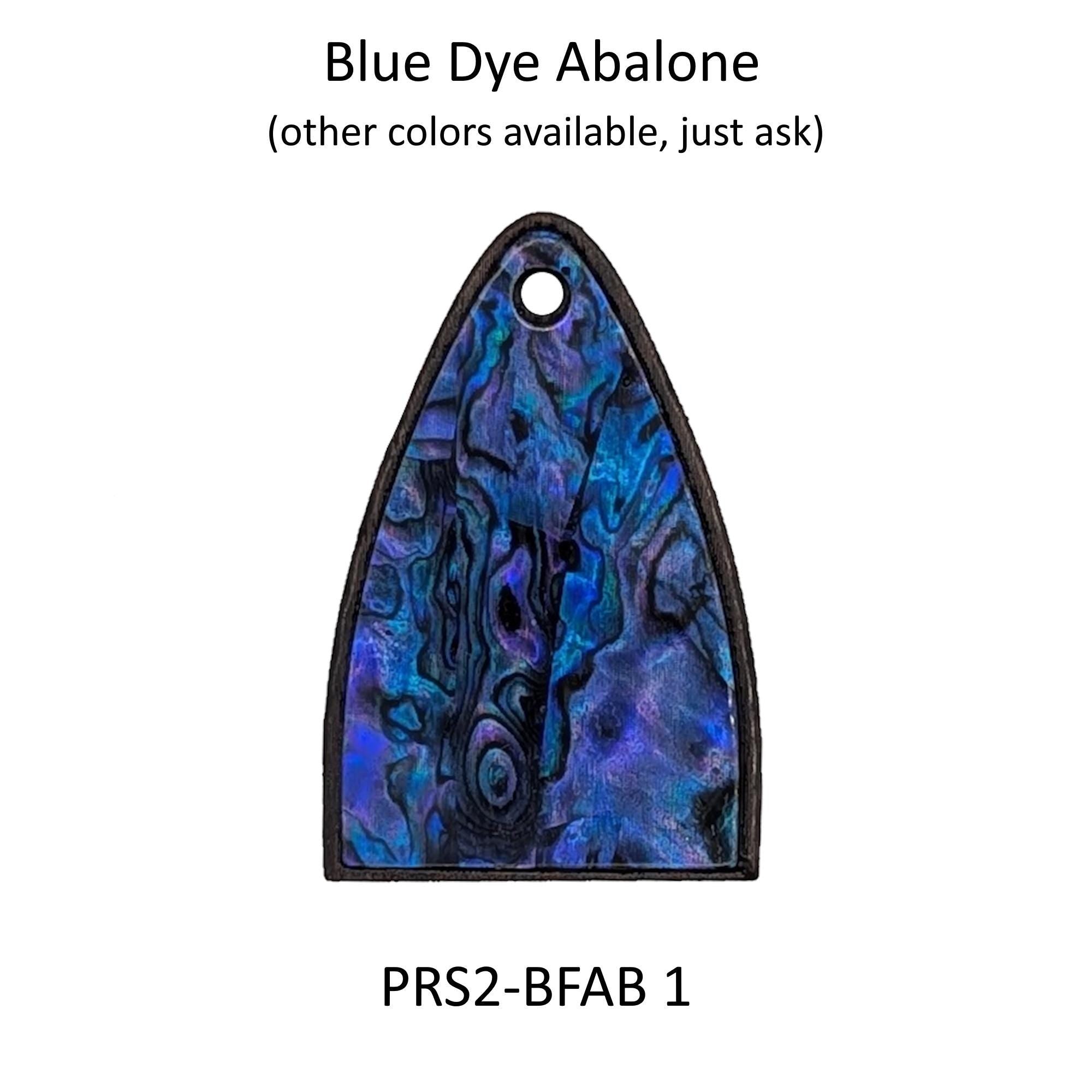 PRS-SE Guitar Truss Rod Cover Solid Rosewood with Colorful Abalone Inlay