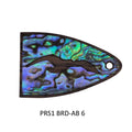 Fits PRS Guitar - Truss Rod Cover: Bird Design Abalone or White Mother of Pearl