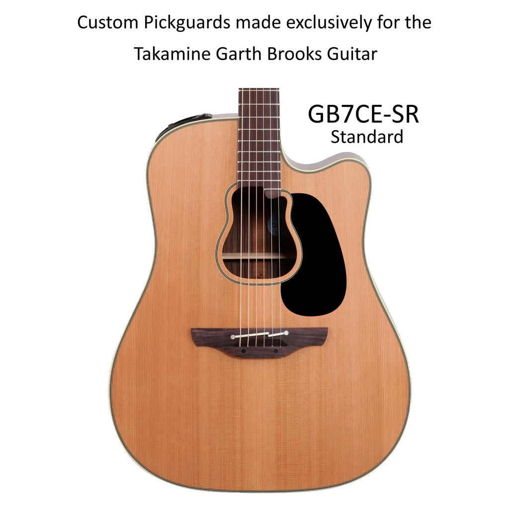 Fits Takamine GB7CE Guitar | Rosewood or Tortoise Pickguard | Optional Free Mount System