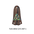 Exquisite Rosewood Taylor Guitar Truss Rod Cover with Abalone & Mother-of-Pearl Celtic Knot Inlay