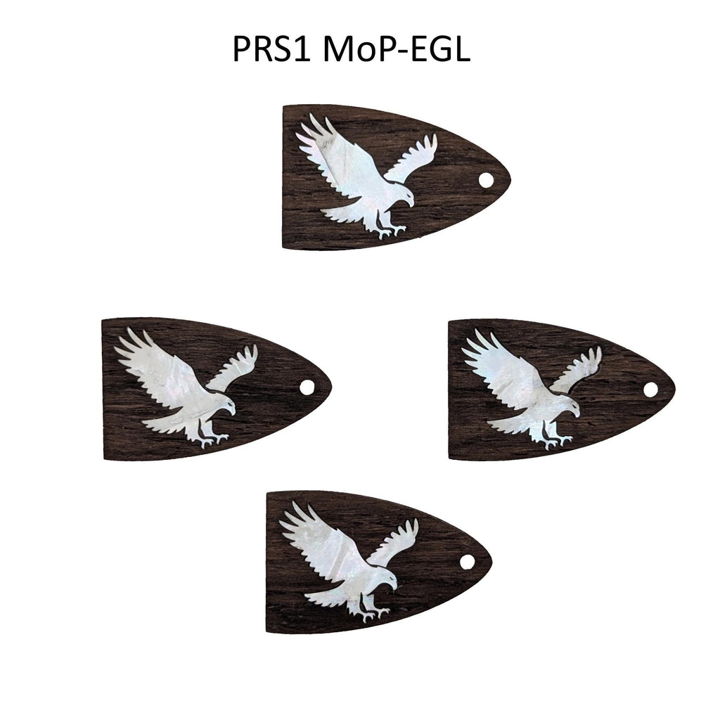 PRS Guitar Truss Rod Cover | Mother of Pearl Eagle Inlay Replacement Guitar Part