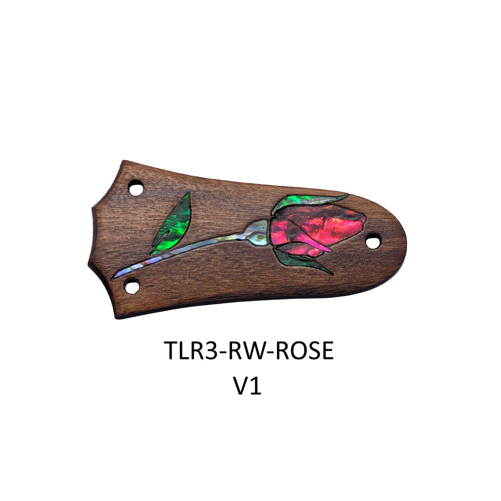 Handcrafted Truss Rod Cover Fits Taylor Guitars | Custom Rose or Orchid Inlay