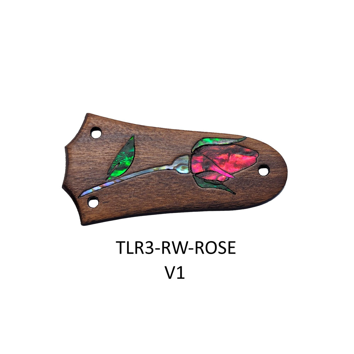 Handcrafted Truss Rod Cover Fits Taylor Guitars | Custom Rose or Orchid Inlay